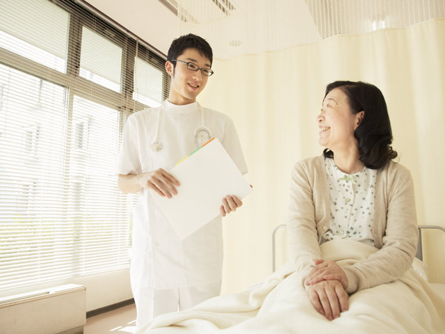 治療後の状態の確認・その後の生活のアドバイスなど