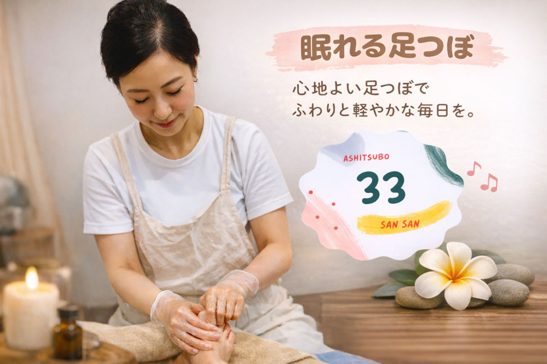 眠れる足つぼ 眠れる足つぼ